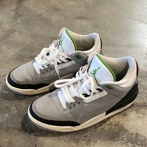 Chlorophyll Nike Jordan 3s